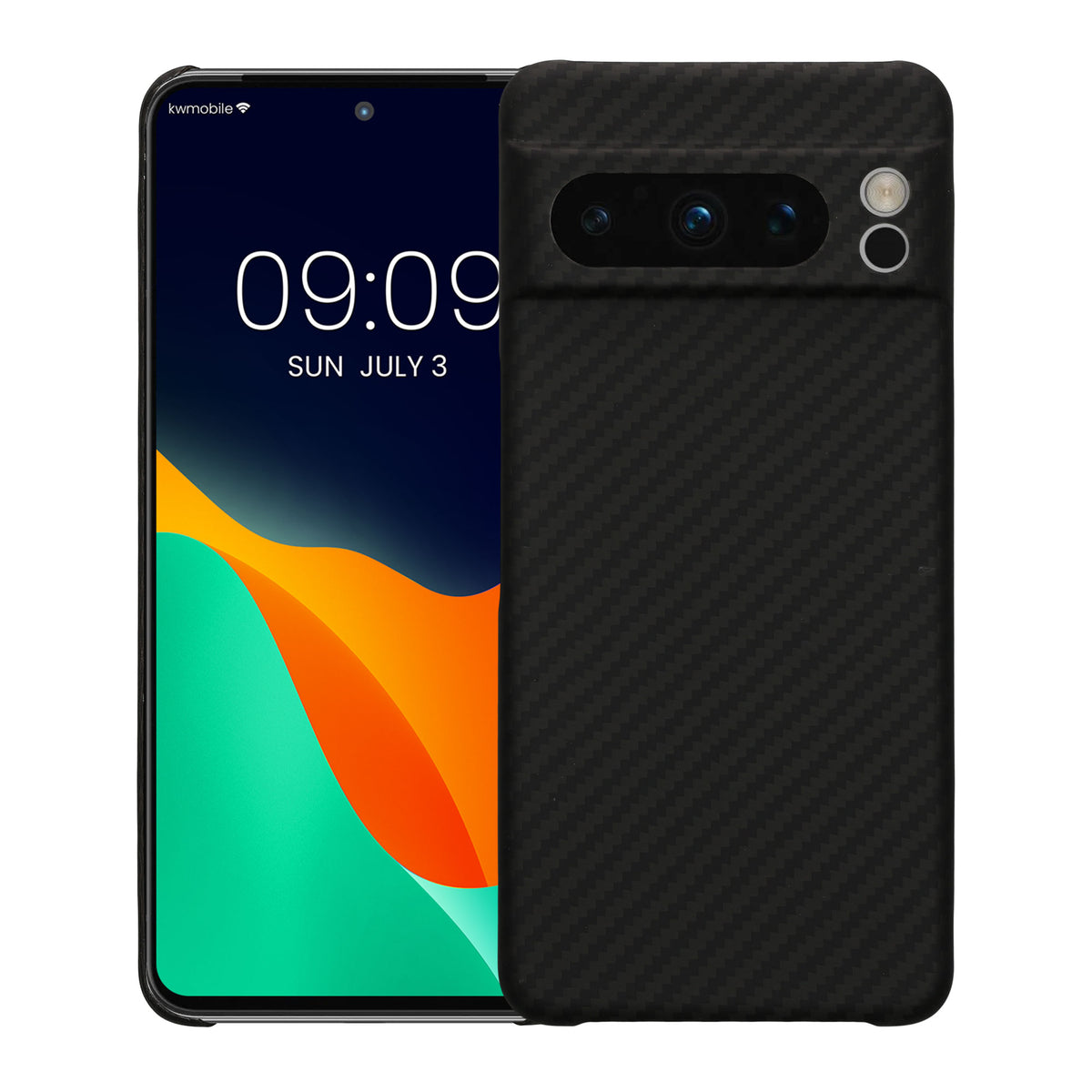 Google Pixel 8 Pro Handyhülle Aramid Carbonoptik