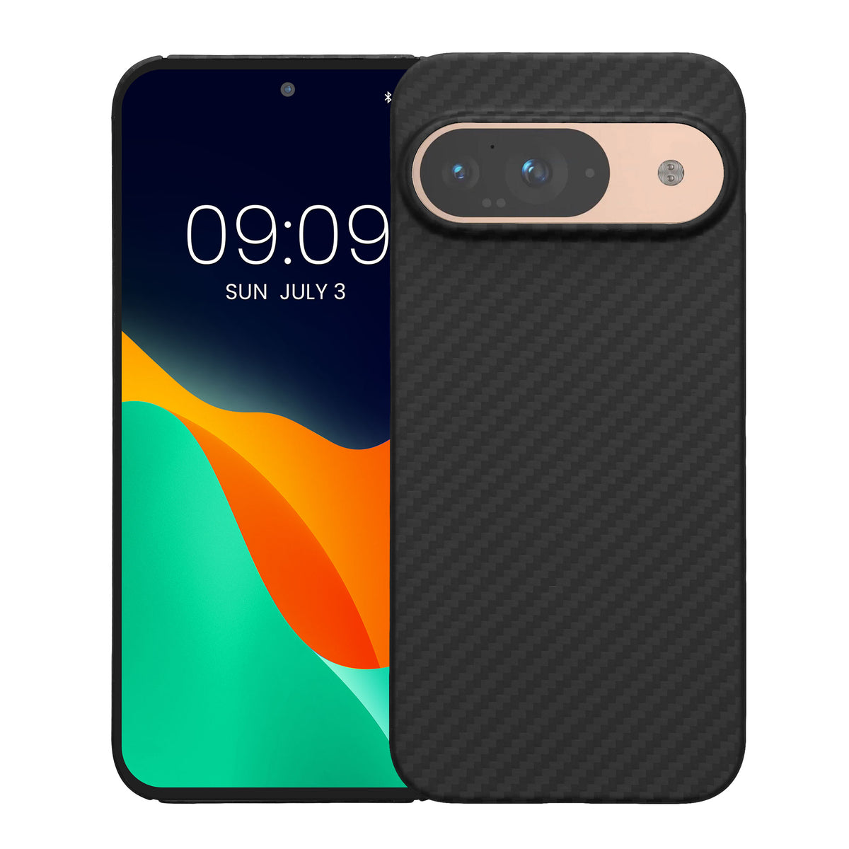 Google Pixel 9 Handyhülle Carbon Schwarz