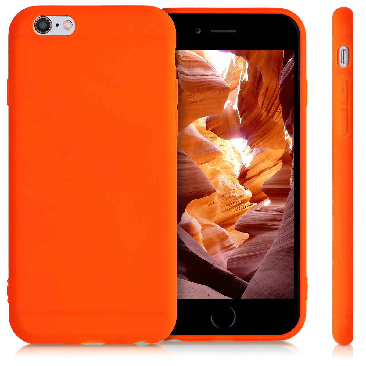 kwmobile Handyhülle für Apple iPhone 6 / 6S Hülle - Kabelloses Laden - Schutzhülle Cover