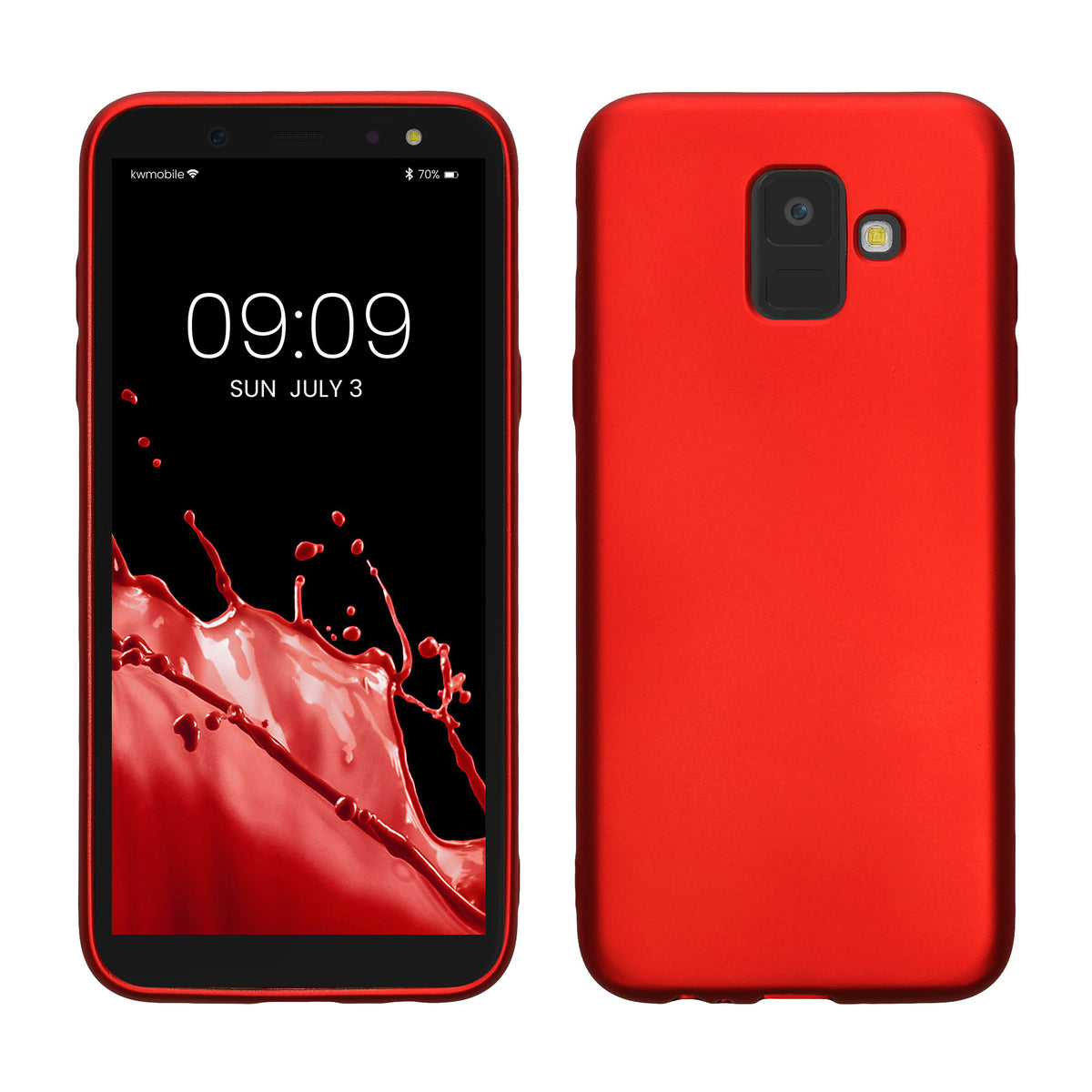 Samsung Galaxy A6 (2018) metallische Handyhülle