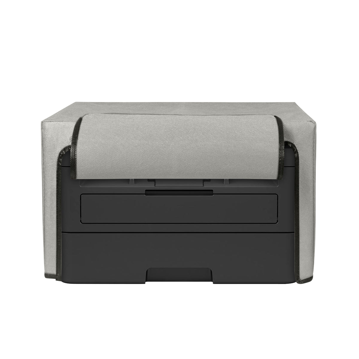 Staubschutzhülle für Brother DCP-L2530DW / L2550DN / MFC-L2710DN / L2750DW Stoff Hellgrau