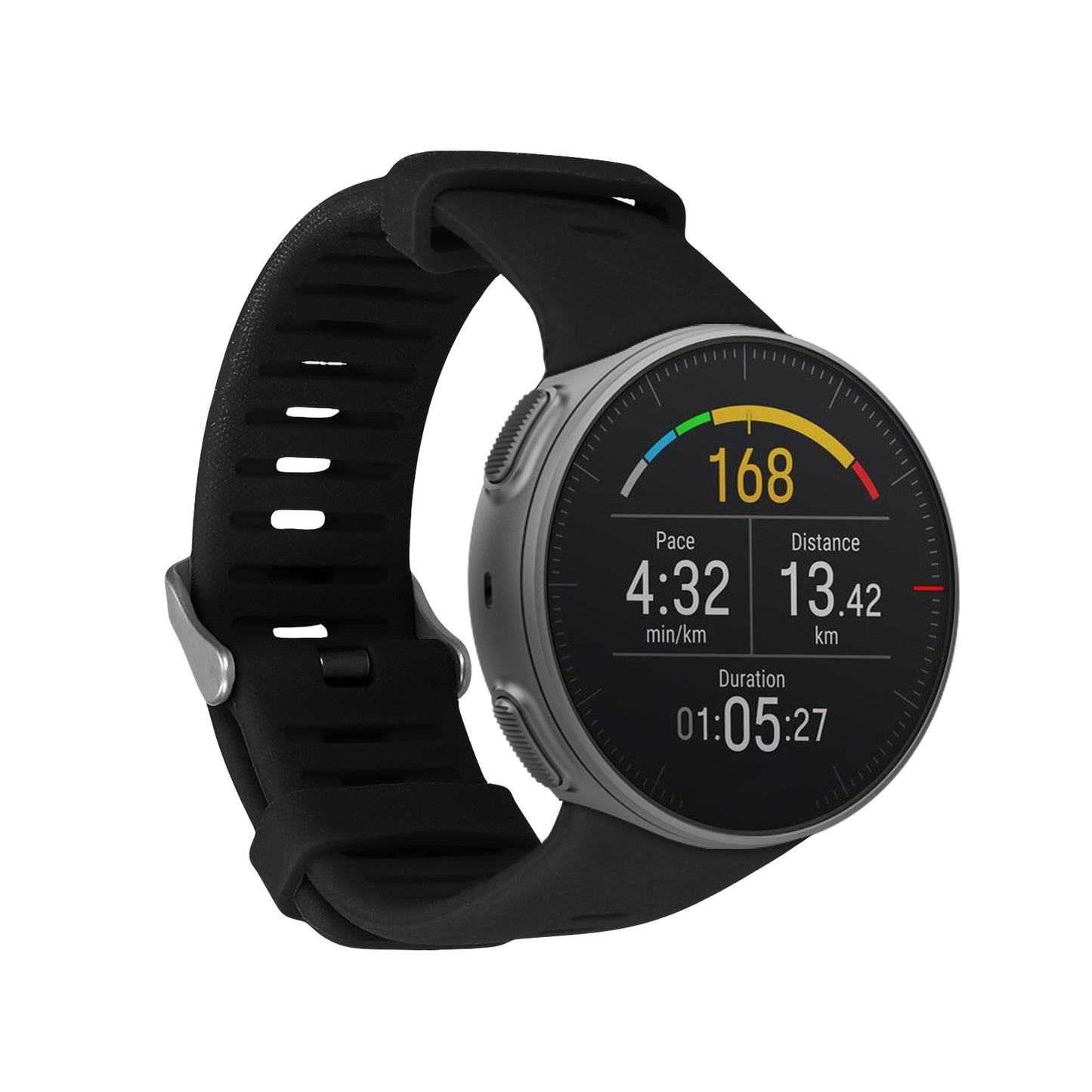 kwmobile Silikon Uhrenarmband für Polar Vantage V Armband - Ersatzarmband für Fitnesstracker - Wechselarmband