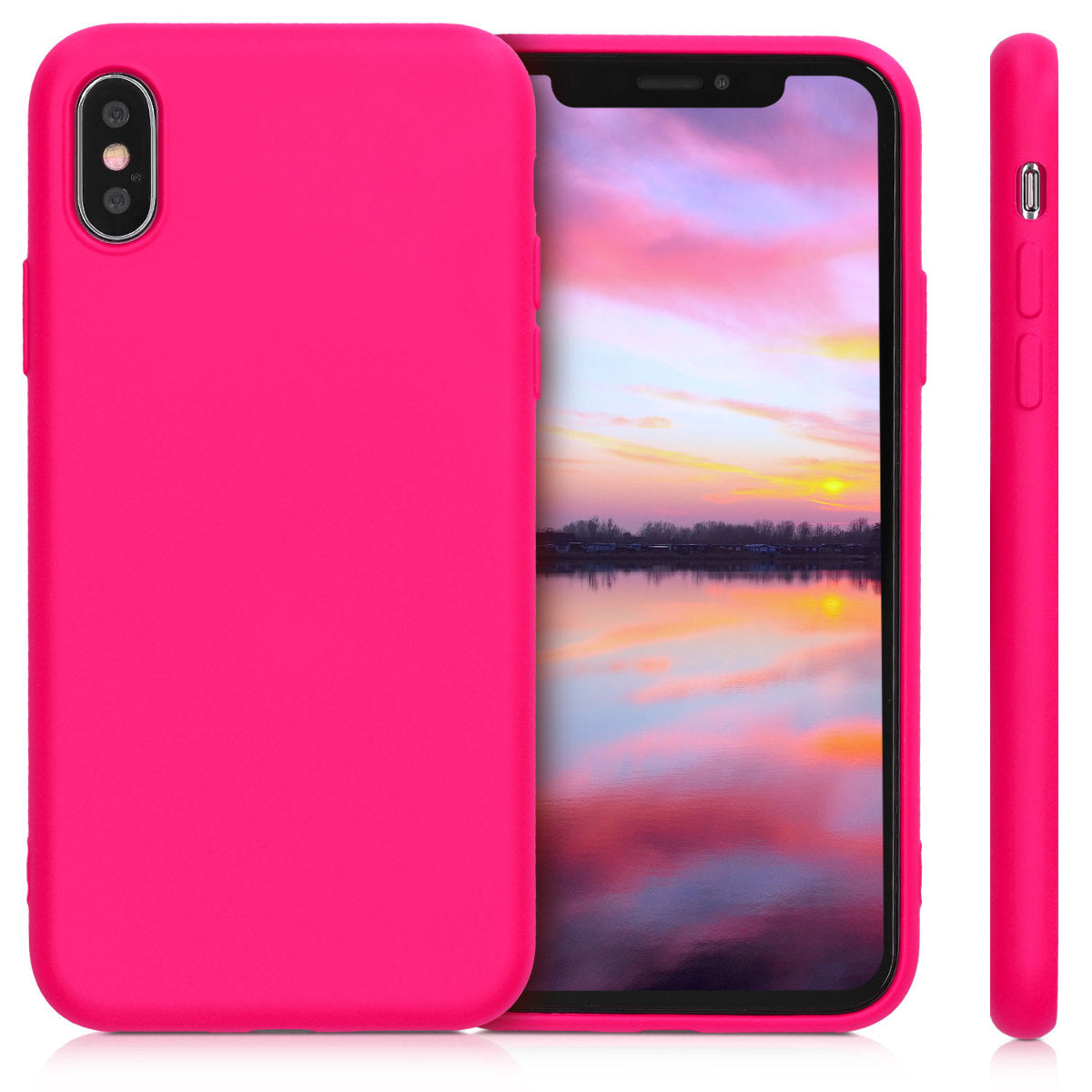 iPhone X Handyhülle Silikon Soft Touch