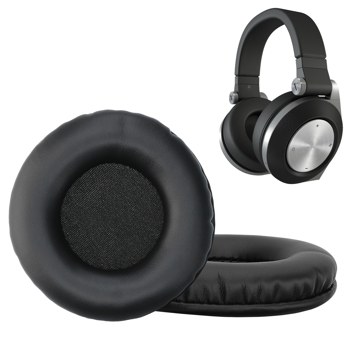 kwmobile Ohr Polster für JBL E50BT - Ersatz Ohrpolster - Kopfhörer Ersatzteile - Kopfhörer Ersatzpolster für Over Ear Headphones