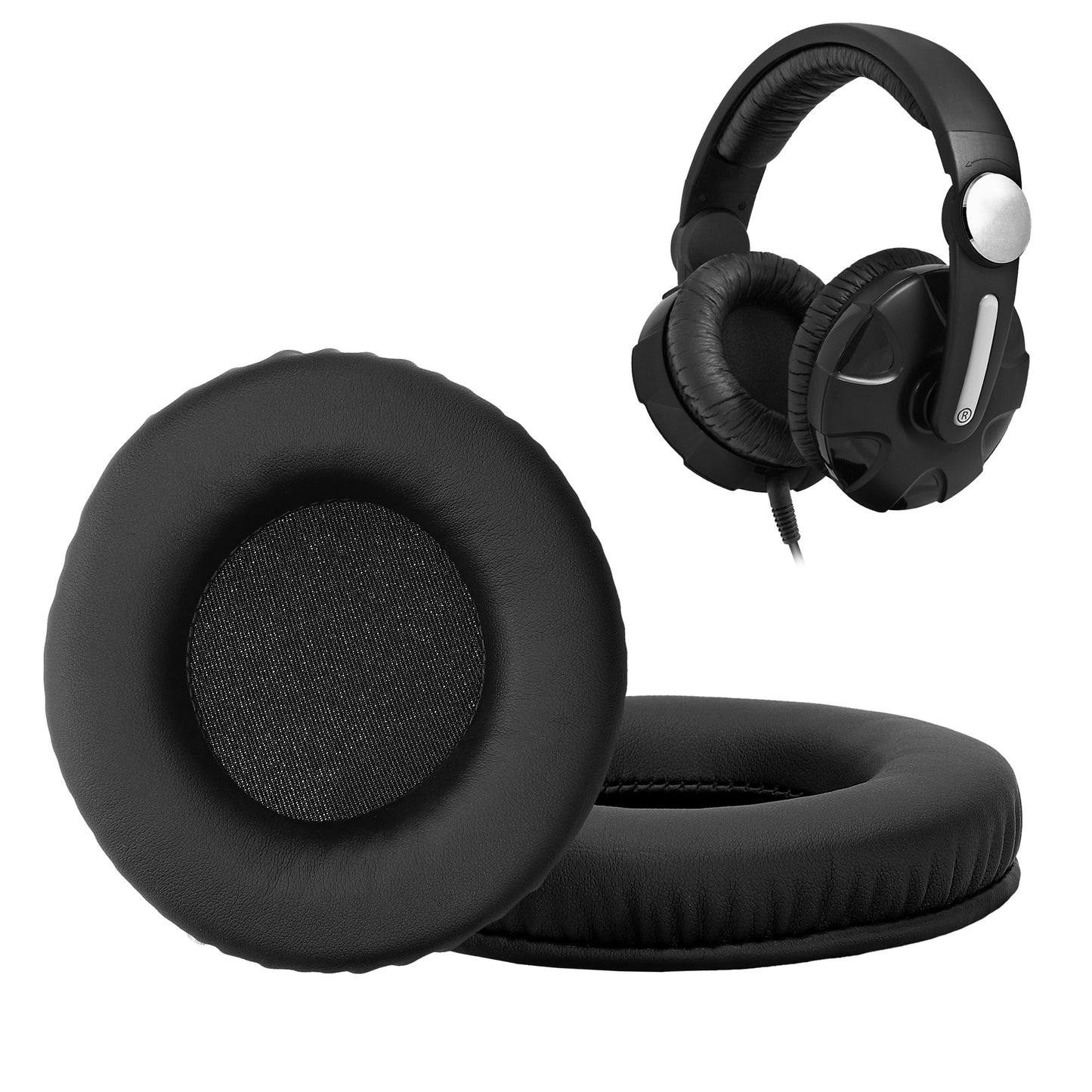 kwmobile Ohr Polster für Sennheiser HD215 /HD225 /HD205 II /HD 4.40 BT Ohrpolster - Ersatz Ohrpolster - Kopfhörer Ersatzteile - Kopfhörer Ersatzpolster für Over Ear Headphones