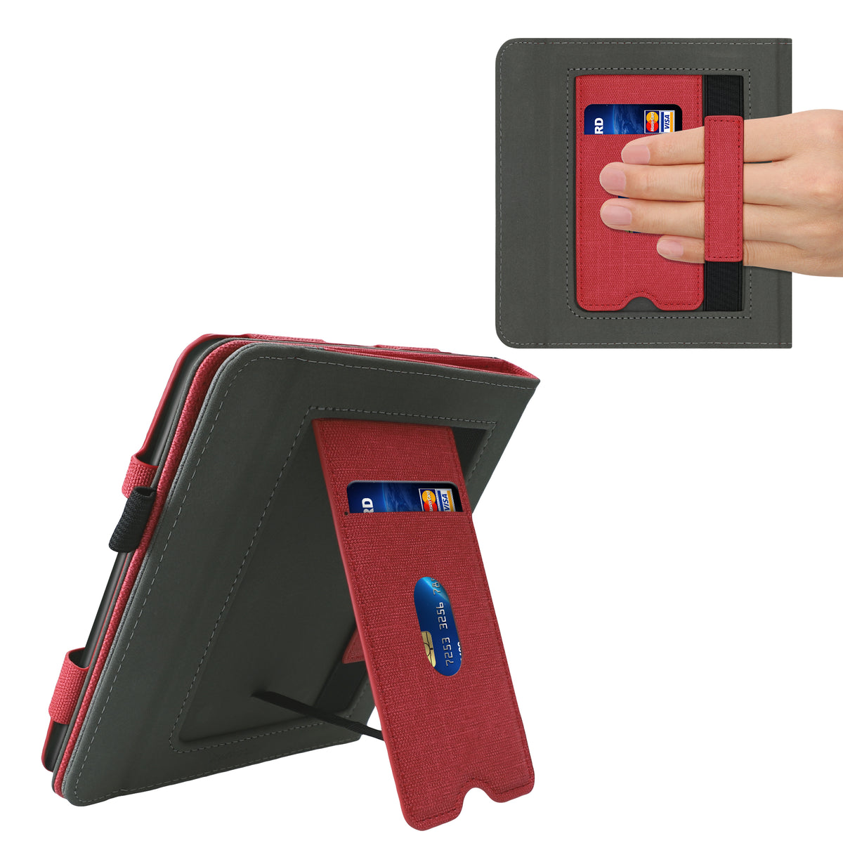 Tolino Vision 5 mit Handschlaufe Flip Case