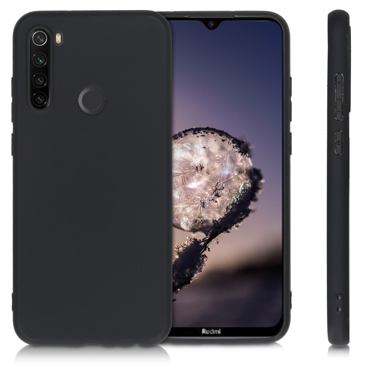kwmobile Handyhülle für Xiaomi Redmi Note 8T - Kabelloses Laden - Schutzhülle Cover