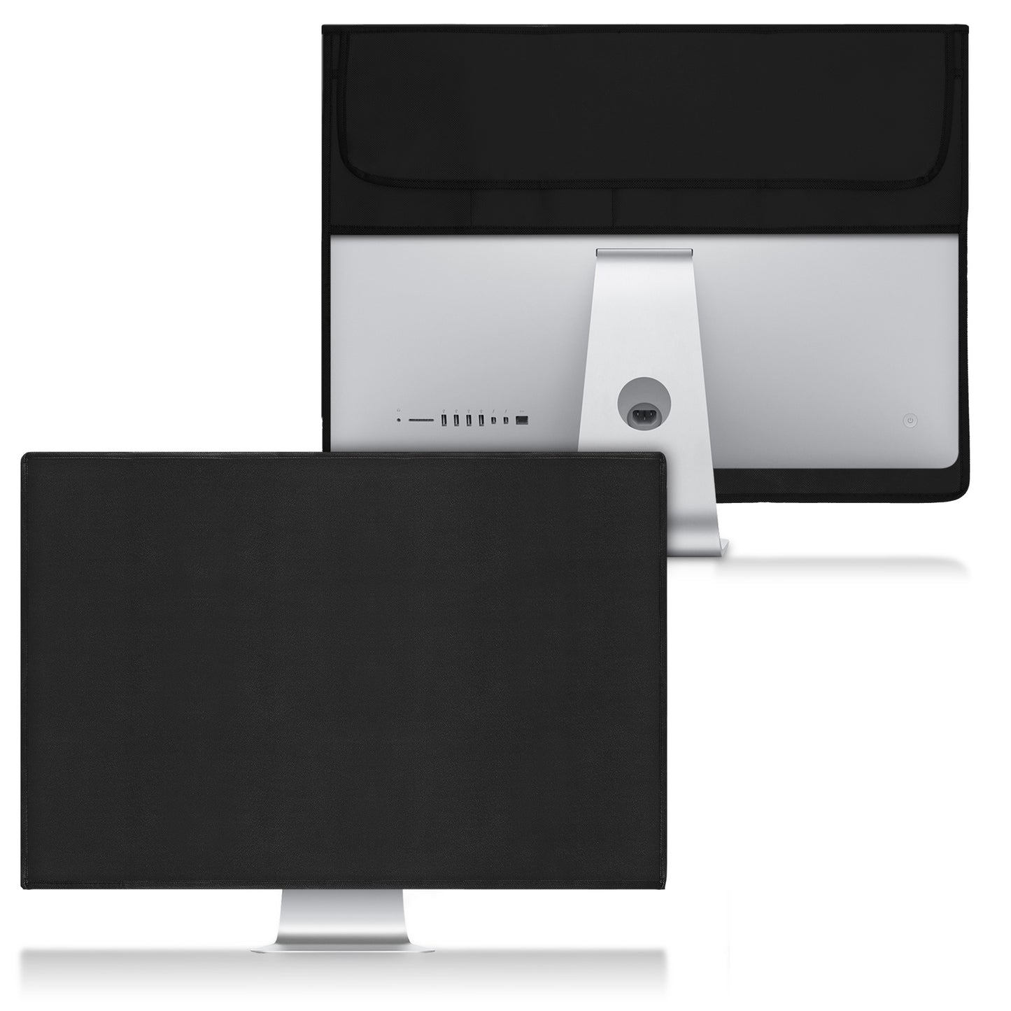 kwmobile Hülle kompatibel mit Apple iMac 27" / iMac Pro 27" - mit Fach für Apple Magic Keyboard, Magic Mouse und Kabel