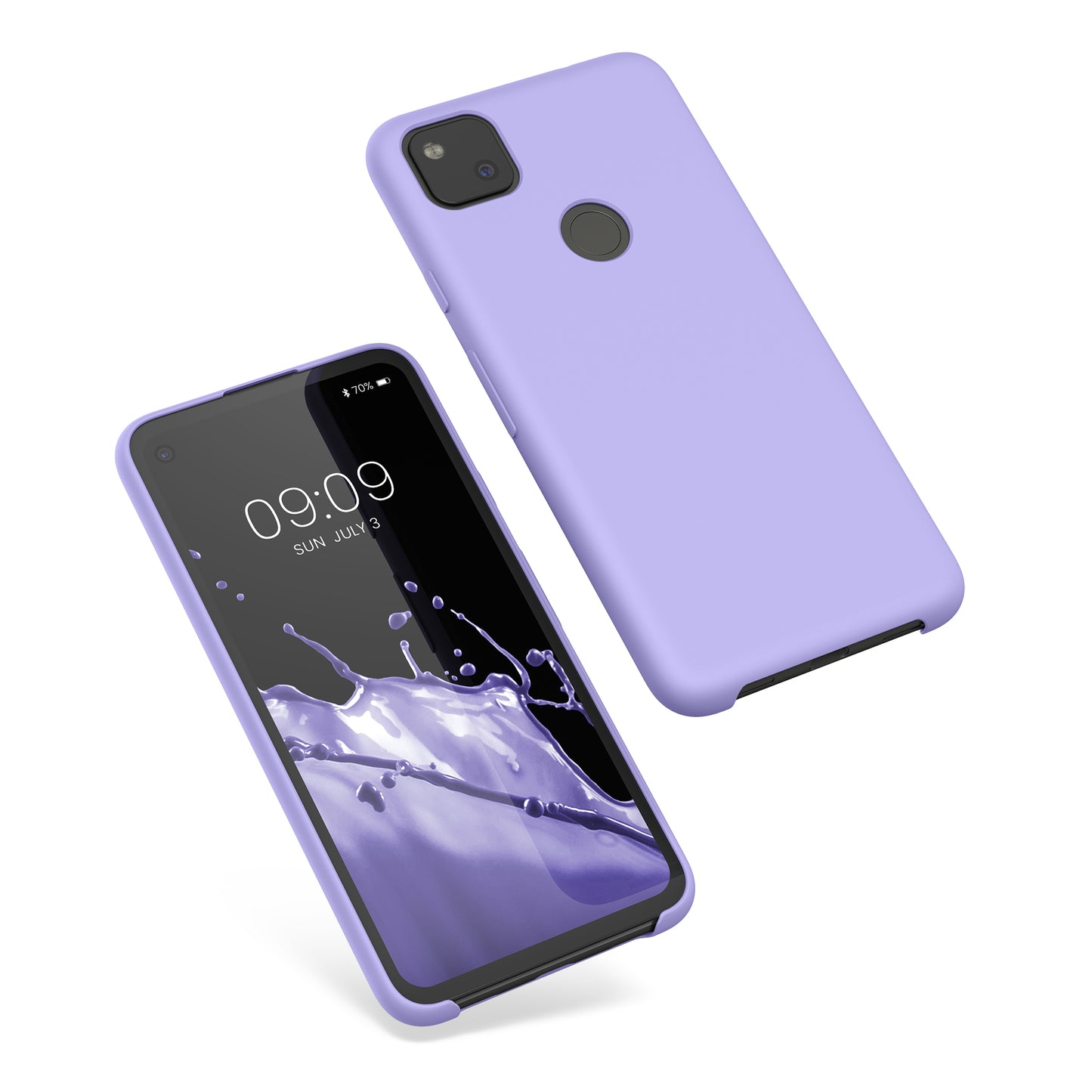 kwmobile Handyhülle für Google Pixel 4a - Case - Kabelloses Laden - Schutzhülle Cover