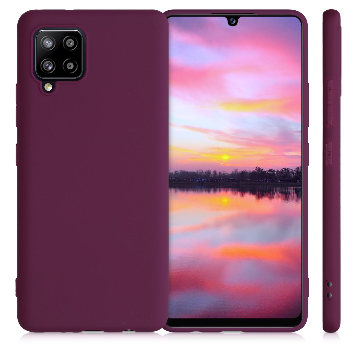 kwmobile Handyhülle für Samsung Galaxy A42 5G Hülle - Kabelloses Laden - Schutzhülle Cover