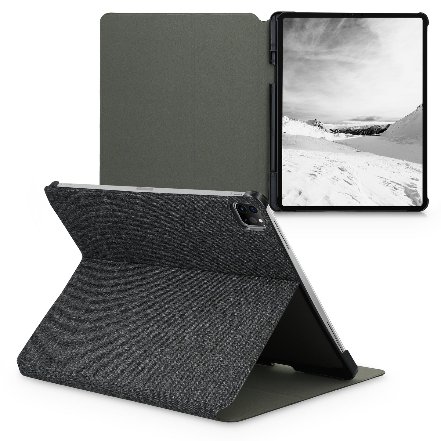 Hülle kompatibel mit Apple iPad Air 13" (6. Gen 2024) / iPad Pro 12.9" (2018/2020/2021/2022)