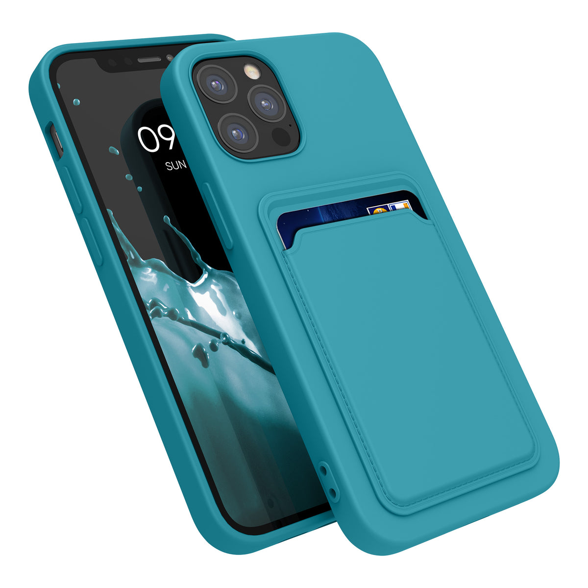 iPhone 12 / iPhone 12 Pro Handyhülle mit Kartenfach