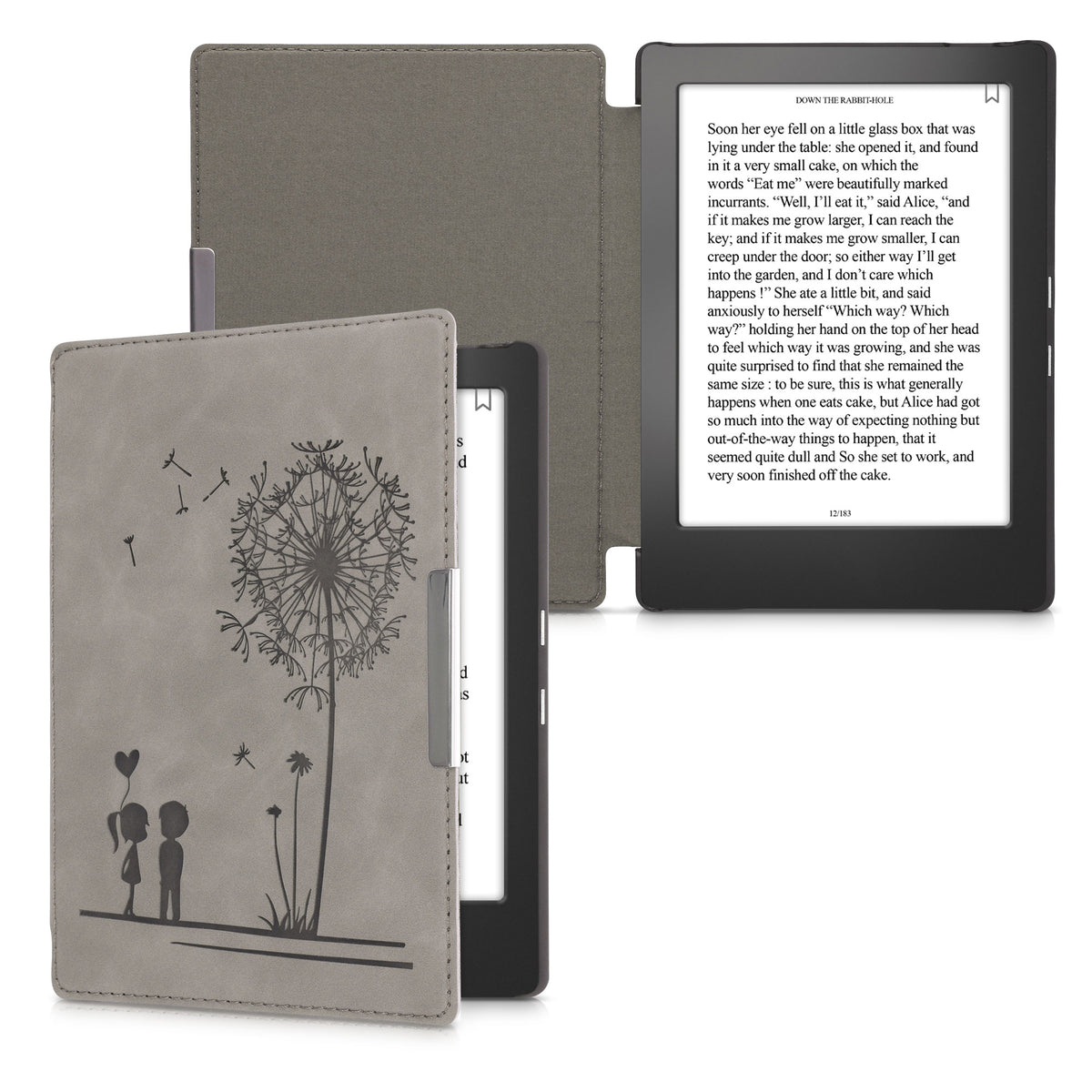 Kobo Aura H2O Edition 1 mit Auto-Sleep eReader Hülle