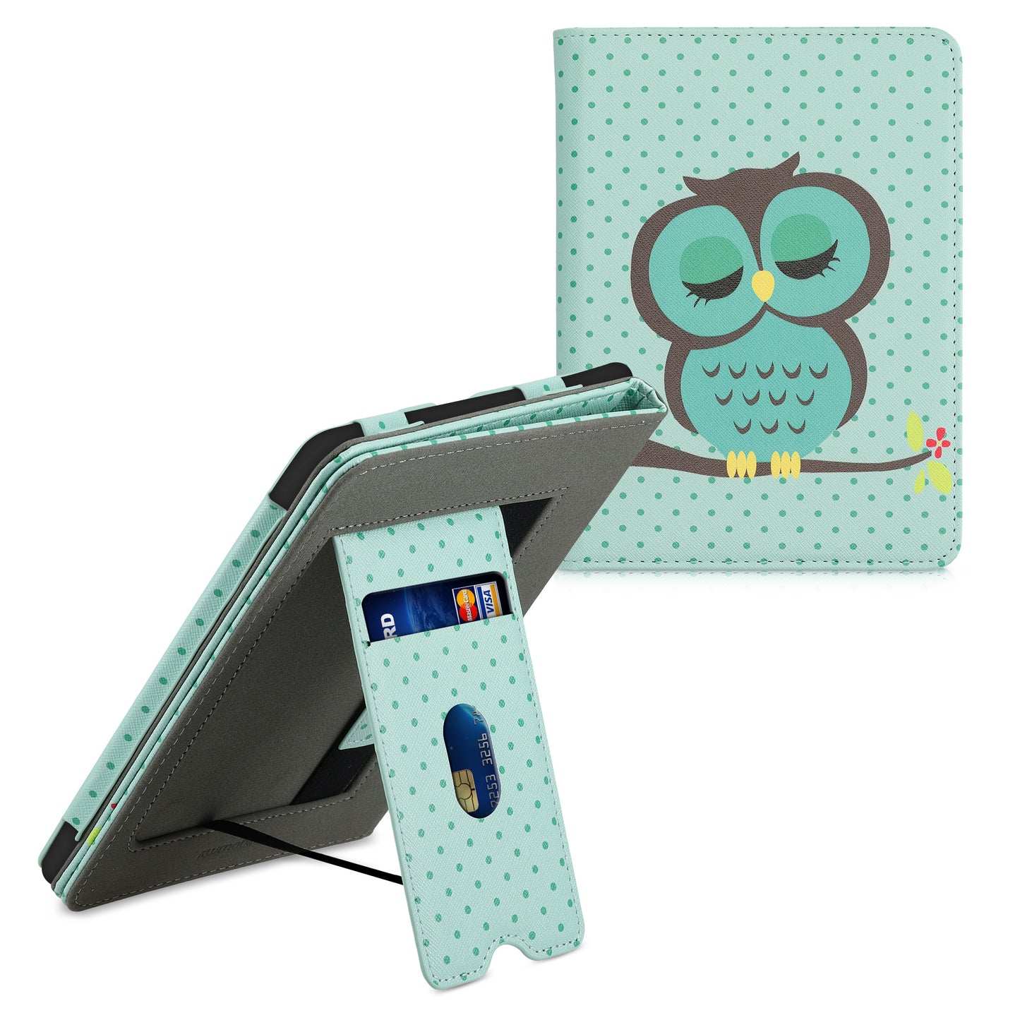 kwmobile Klapphülle kompatibel mit Amazon Kindle Paperwhite 11. Generation 2021 Hülle - Flipcase für Kindle Paperwhite Hülle mit Handschlaufe