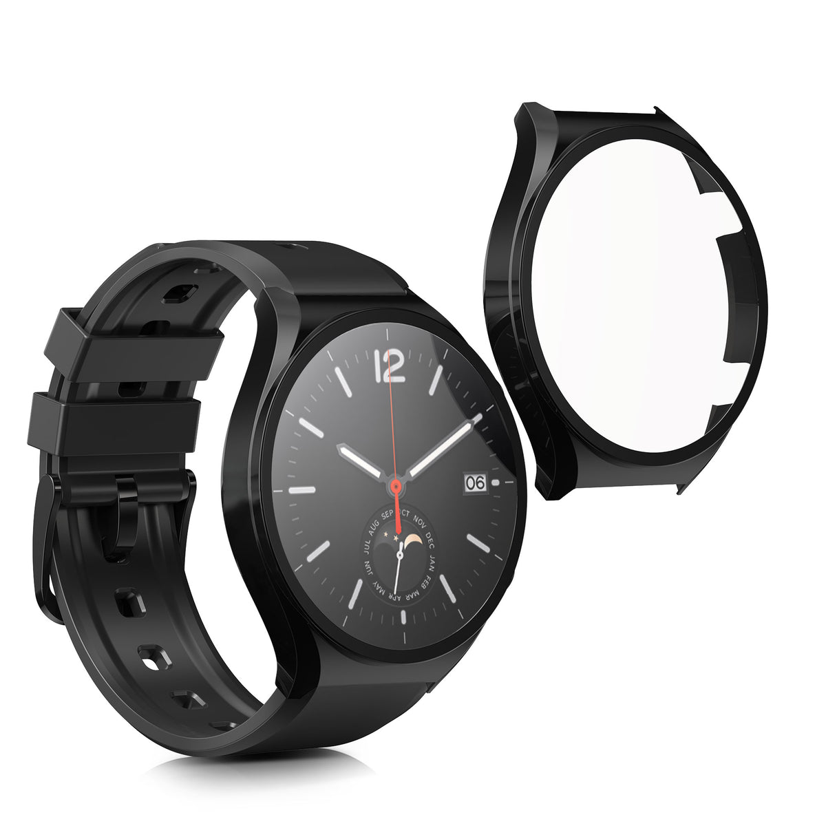 2x Fullbody Schutzhülle für Xiaomi Watch S1