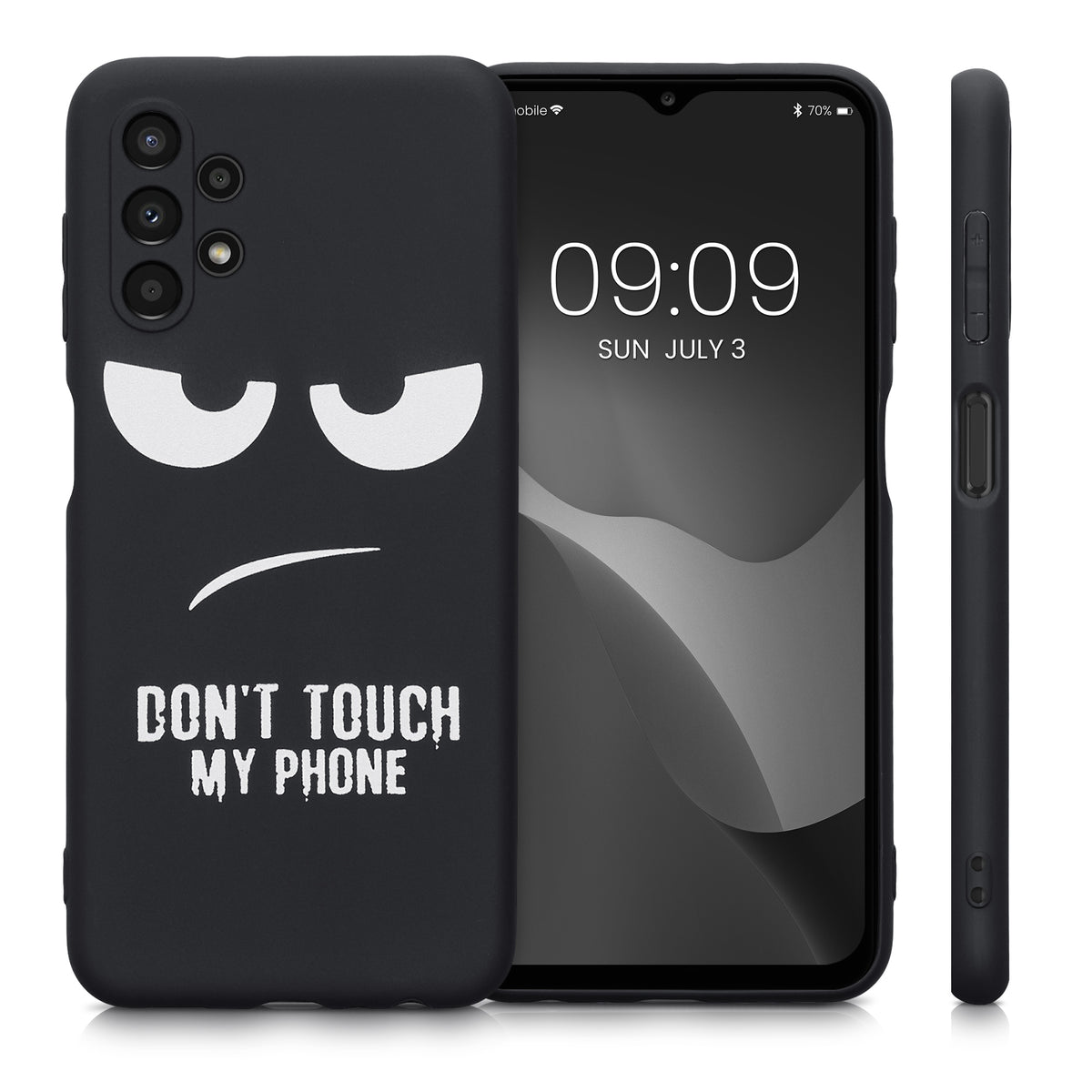 Samsung Galaxy A13 4G Silikon Handyhülle Don't Touch My Phone