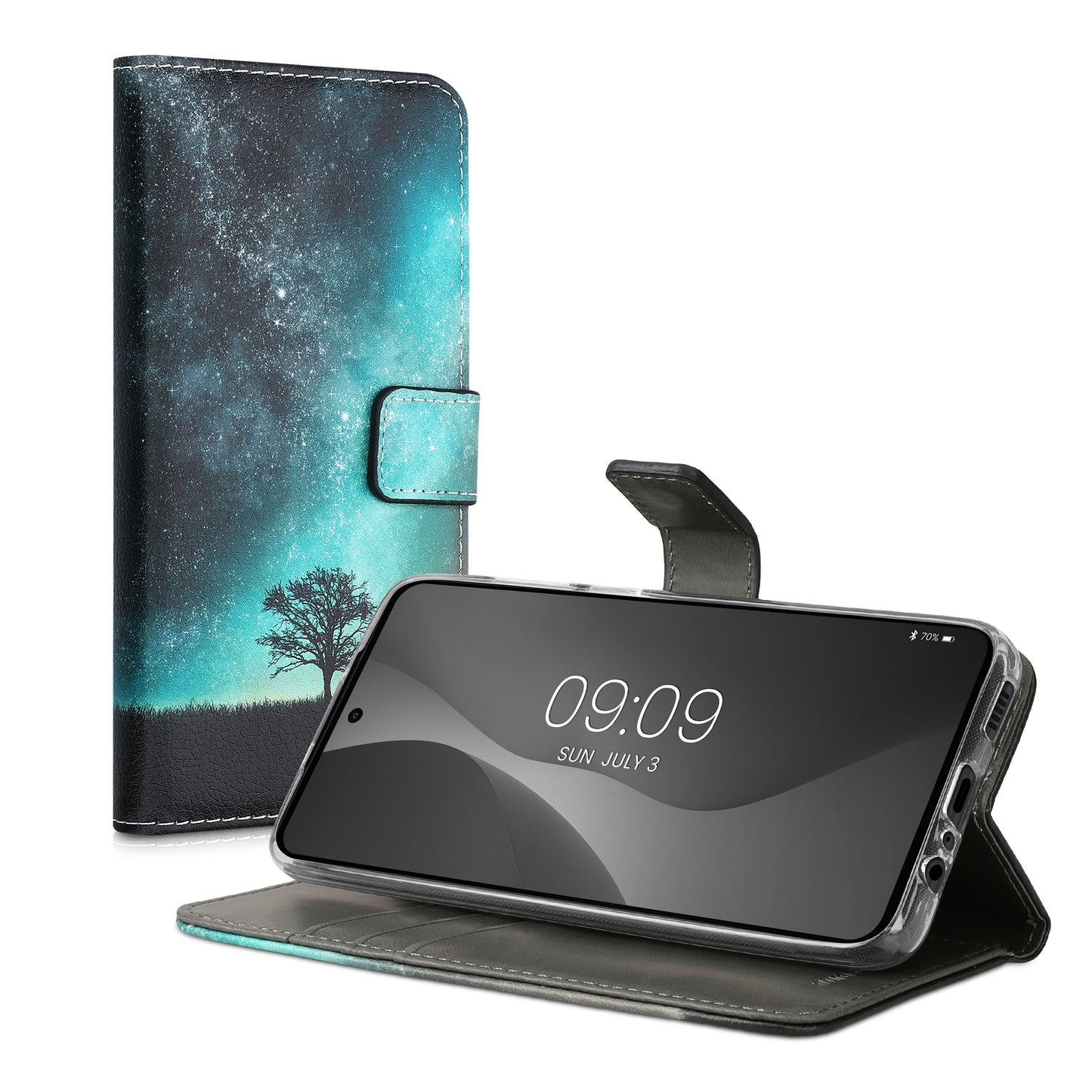 Kunstleder Hülle kompatibel mit Motorola Moto G52 / Moto G82 5G