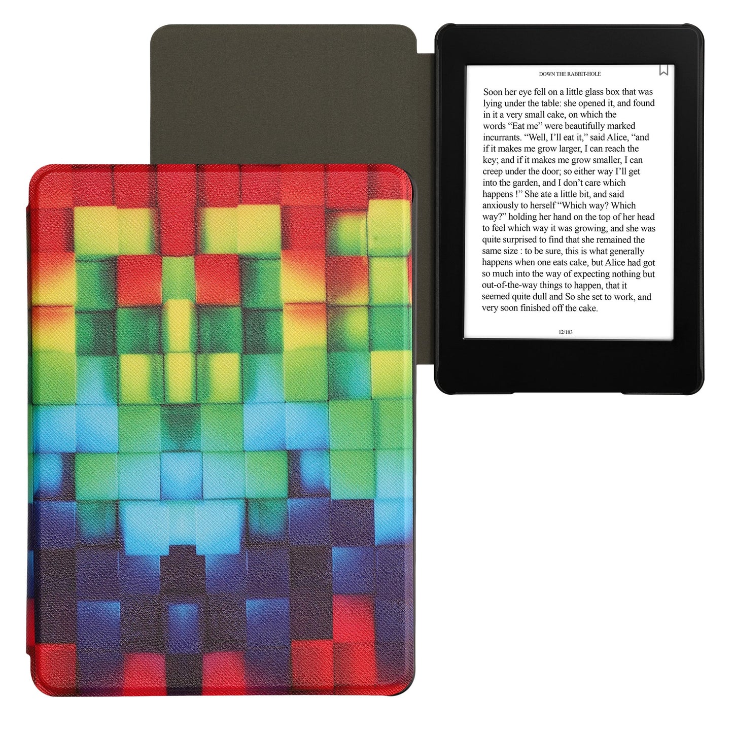 kwmobile Klapphülle kompatibel mit Amazon Kindle Paperwhite 11. Generation 2021 Hülle - Flipcase für Kindle Paperwhite Hülle mit Magnetverschluss