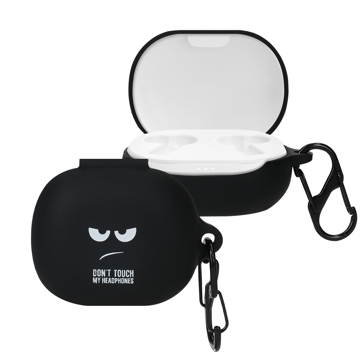 Anker Soundcore Life P3 Kopfhörer Hülle stoßfest mit Karabiner Don't Touch My Headphones
