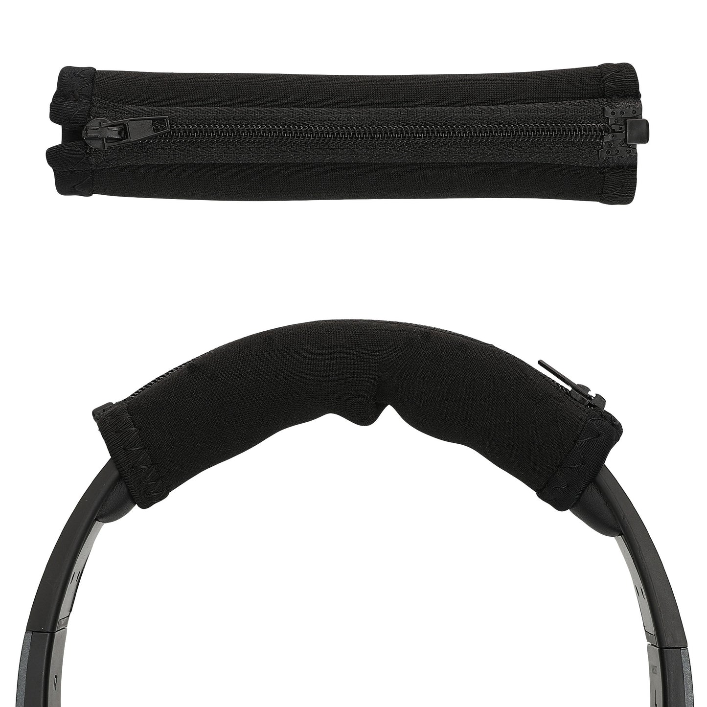kwmobile Kopfband Abdeckung kompatibel mit Sony MDR-100ABN / WH900N / MDR-XB950/ MDR-1000X Case Stirnband Polster Kopfhörer Schutz