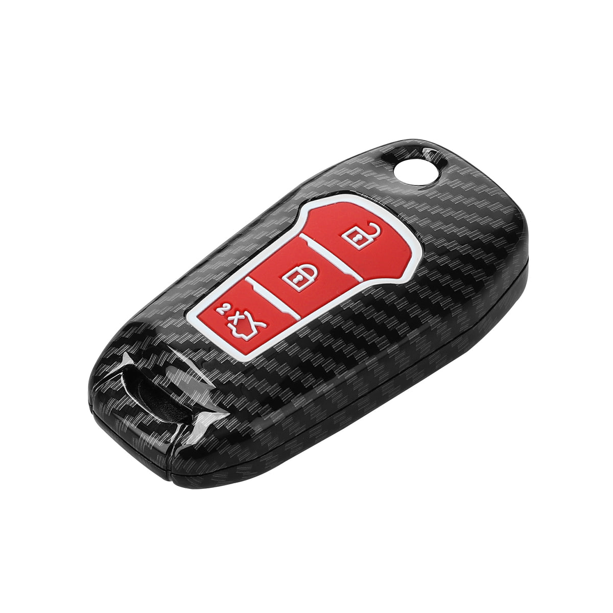 Ford 3-Tasten MyKey Key Free Autoschlüssel Hardcover Schlüsselhülle