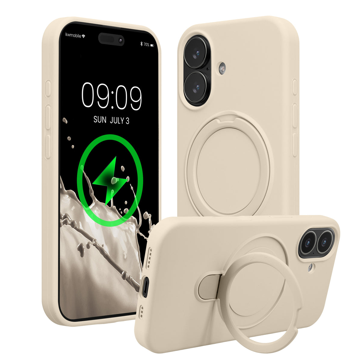 iPhone 16 Handyhülle mit MagSafe mit Ständer KWM0000216Y003C