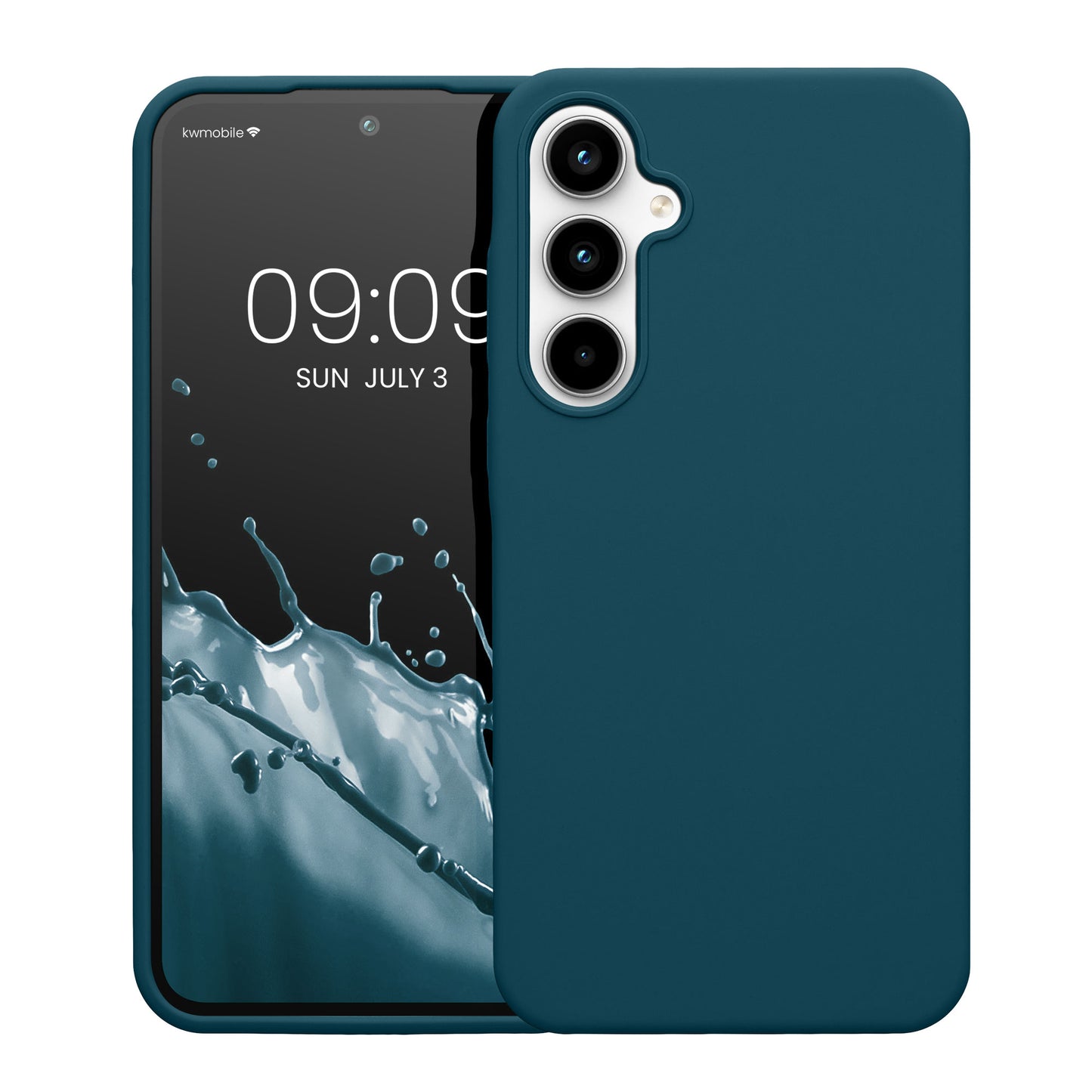 kwmobile Handyhülle für Samsung Galaxy A35 Hülle - Case Silikon - Kabelloses Laden - Schutzhülle Cover
