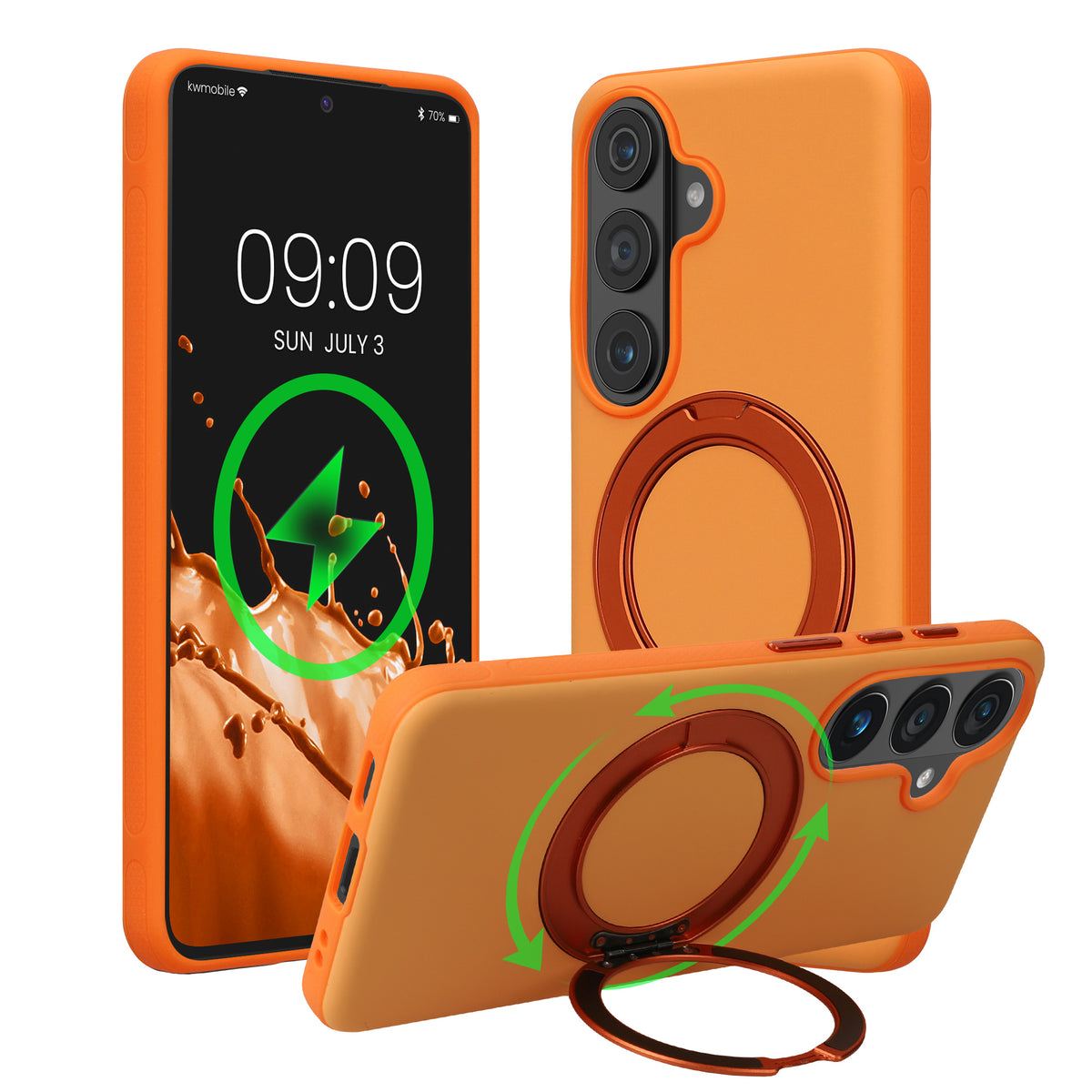 Samsung Galaxy S26 Handyhülle mit MagSafe mit Ständer KWM000022BC002C