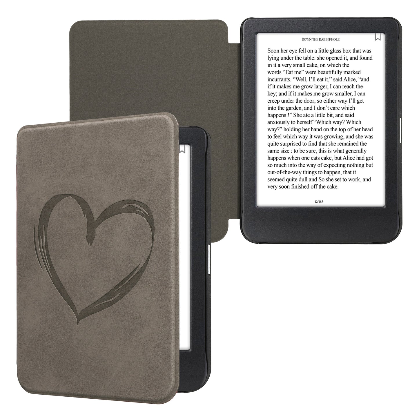 kwmobile Schutzhülle für Kobo Clara BW / Clara Colour / Tolino Shine (5) / Shine Color Hülle - eReader Case