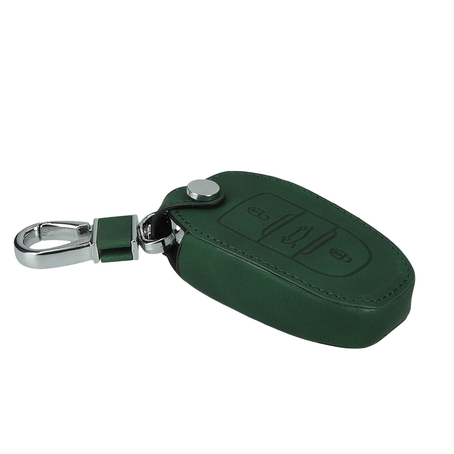 kwmobile Schlüsselhülle für Opel 3-Tasten Smartkey Autoschlüssel Keyless Go Hülle - Autoschlüssel Schlüssel Hülle - Schlüsselcover aus Kunstleder