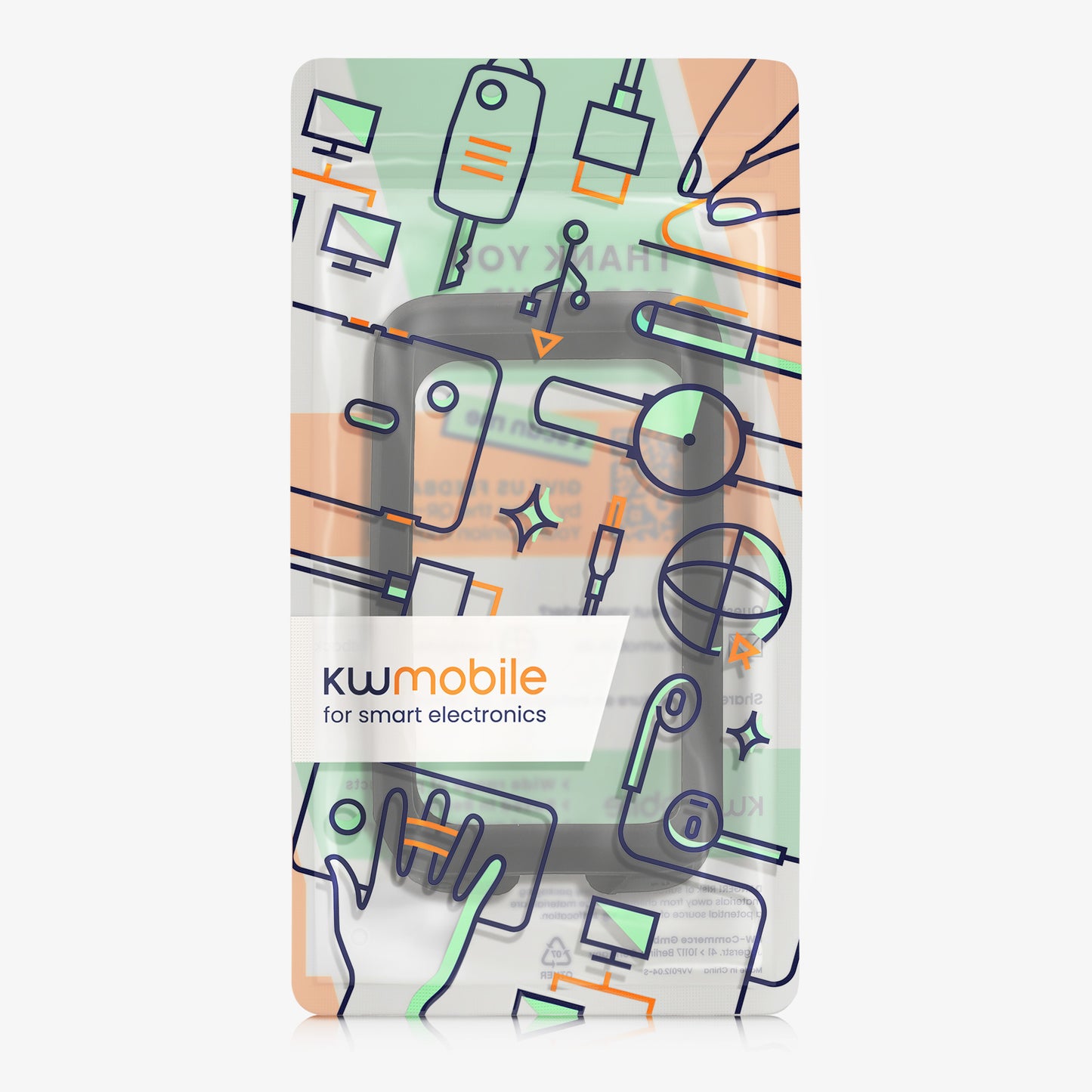 kwmobile Hülle kompatibel mit IGPSPORT BiNavi Air Case Schutzhülle