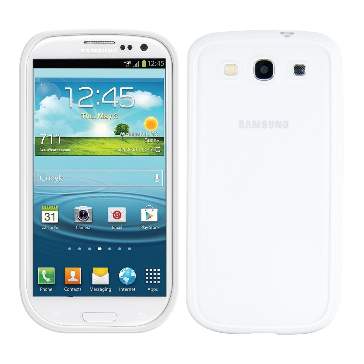 Hülle für Samsung Galaxy S3 / S3 Neo - Weiß - Hüllen