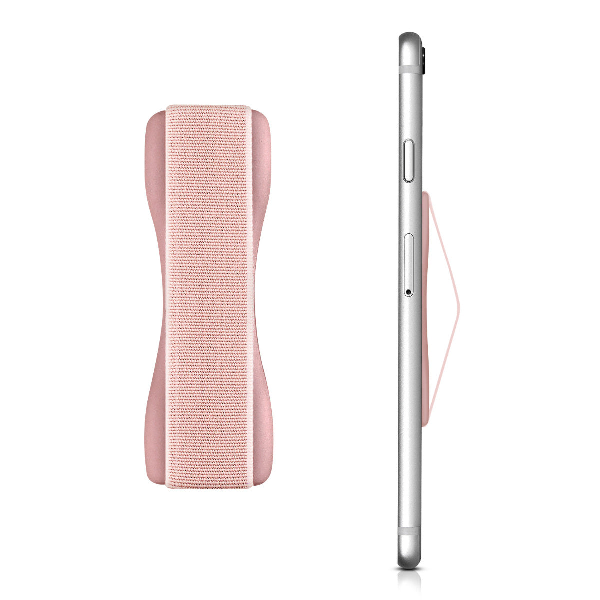 kwmobile Smartphone Fingerhalter Griff Halter - Selbstklebende Handy Fingerhalterung - kompatibel mit iPhone Samsung Sony Handys