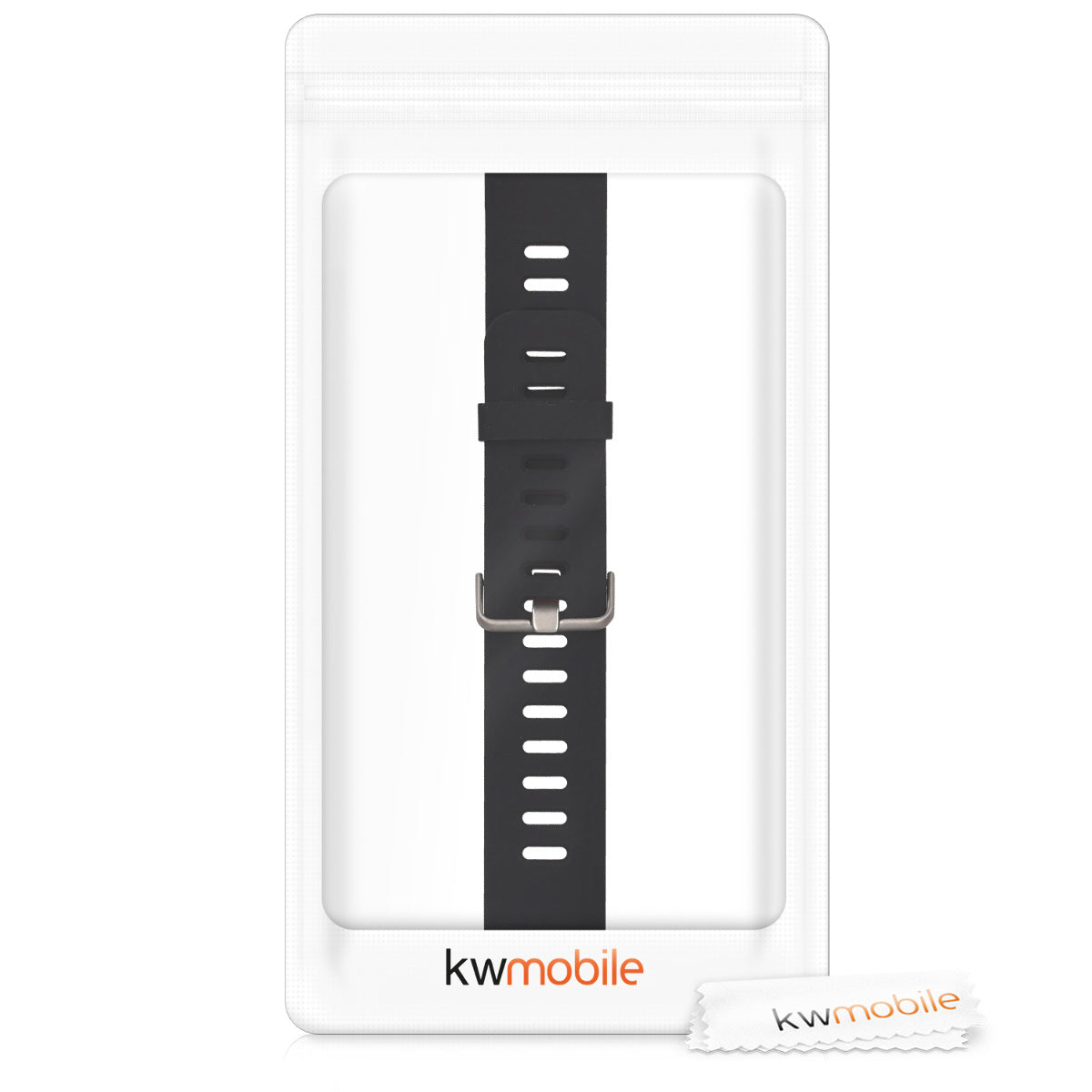 kwmobile Silikon Uhrenarmband für Huami Amazfit Armband - Ersatzarmband für Fitnesstracker - Wechselarmband Smartwatch