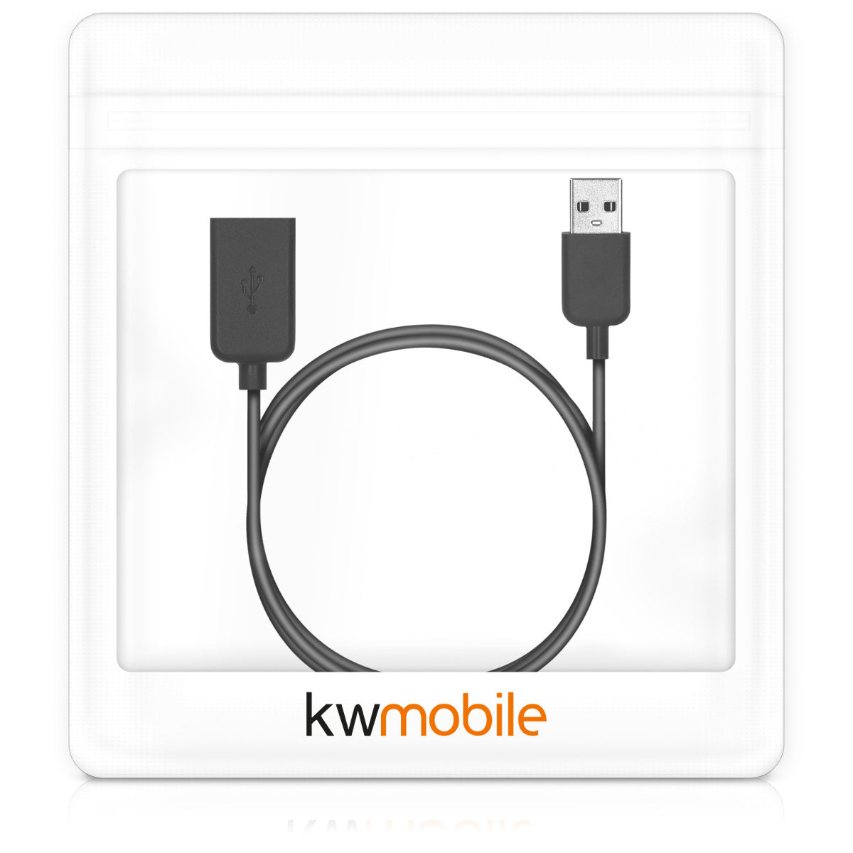 kwmobile USB Kabel Charger kompatibel mit Polar M200 / Huawei Band 4 Ladekabel Smart Watch Ersatzkabel Fitnesstracker Aufladekabel