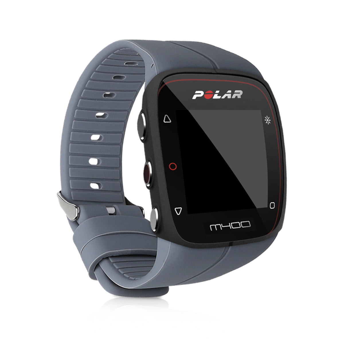 kwmobile Silikon Uhrenarmband für Polar M400 / M430 Armband Ersatzarmband für Fitnesstracker Wechselarmband Smartwatch