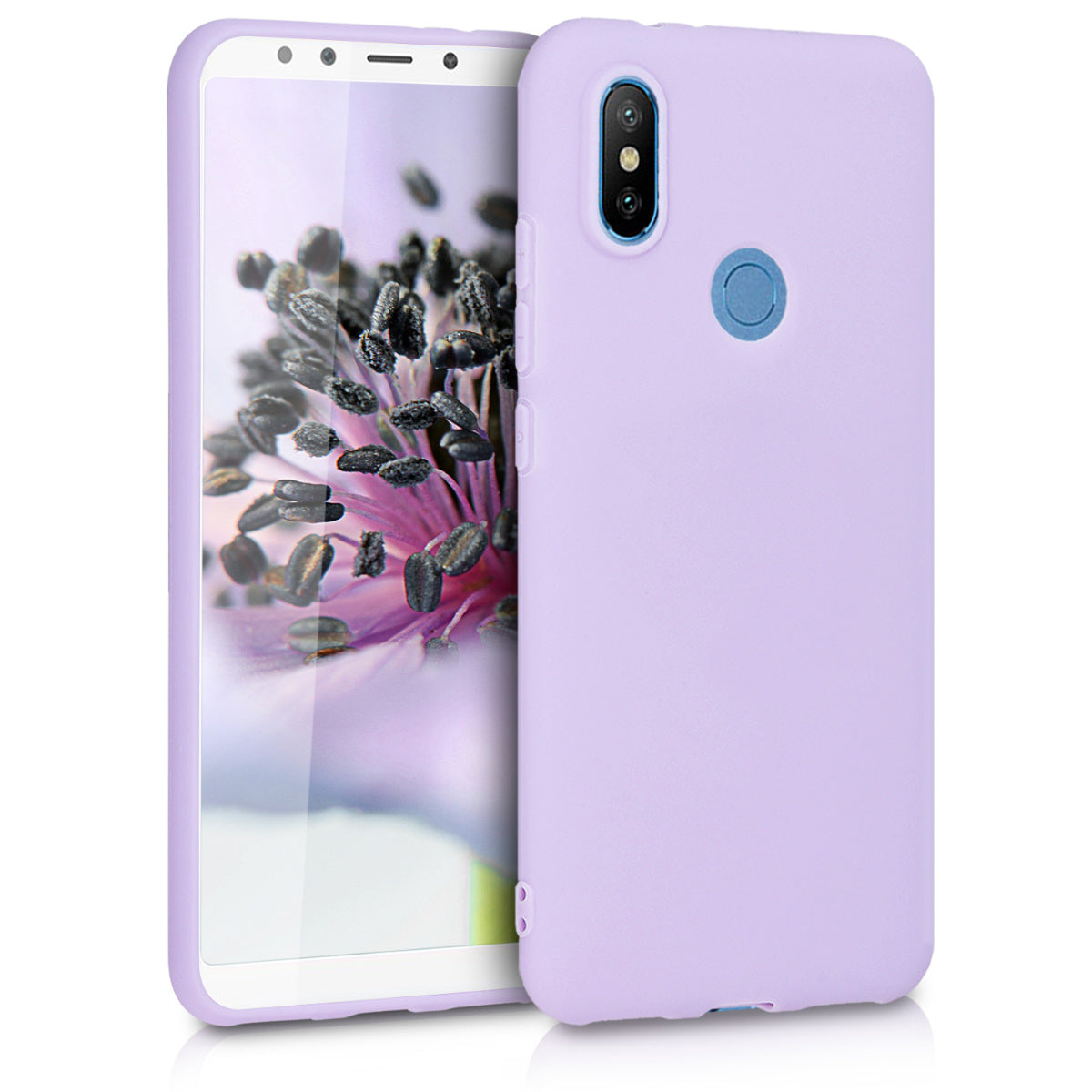 kwmobile Handyhülle für Xiaomi Mi 6X / Mi A2 Hülle - Kabelloses Laden - Schutzhülle Cover