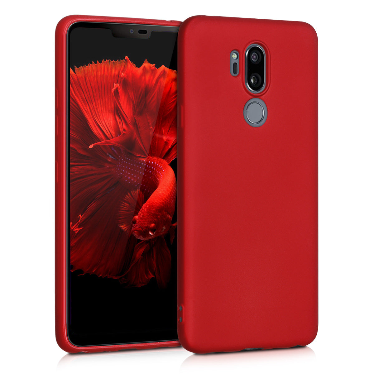 kwmobile Handyhülle für LG G7 ThinQ / Fit / One Hülle - Silikon Case - Schutzhülle Cover