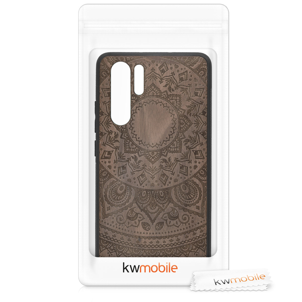 kwmobile Hülle kompatibel mit Huawei P30 Pro Handy Cover TPU Handyhülle Indische Sonne