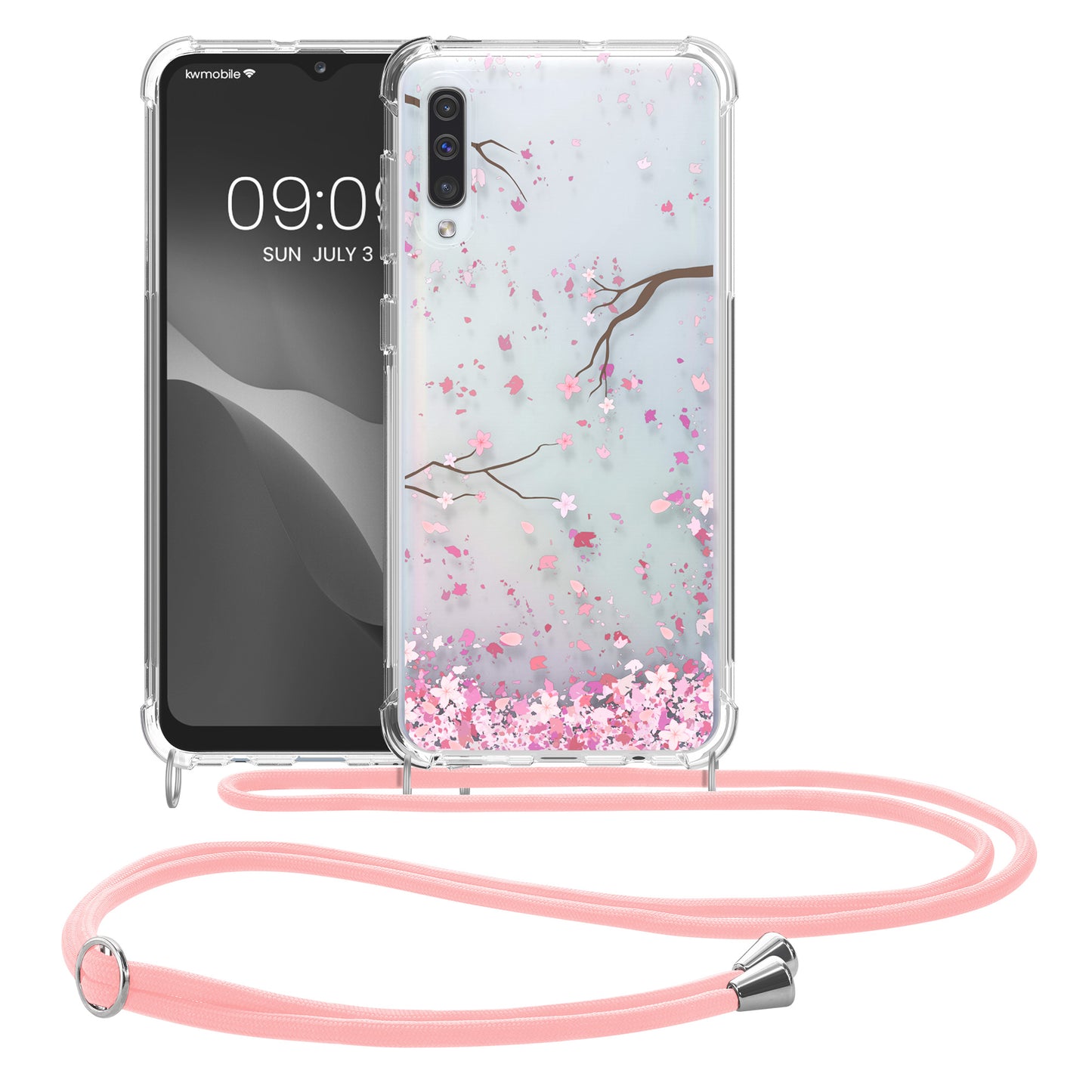 kwmobile Necklace Case kompatibel mit Samsung Galaxy A50 Hülle