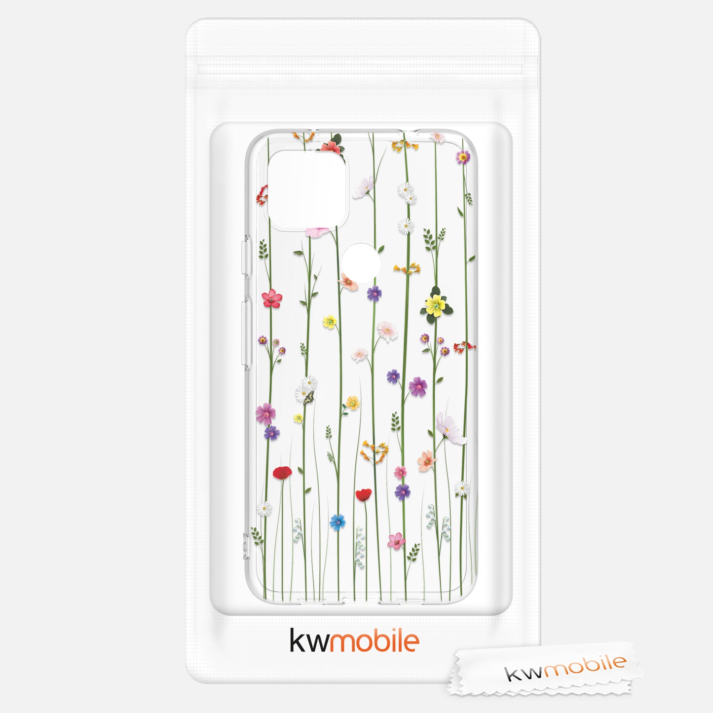 kwmobile Case kompatibel mit Google Pixel 4a - Hülle Silikon transparent