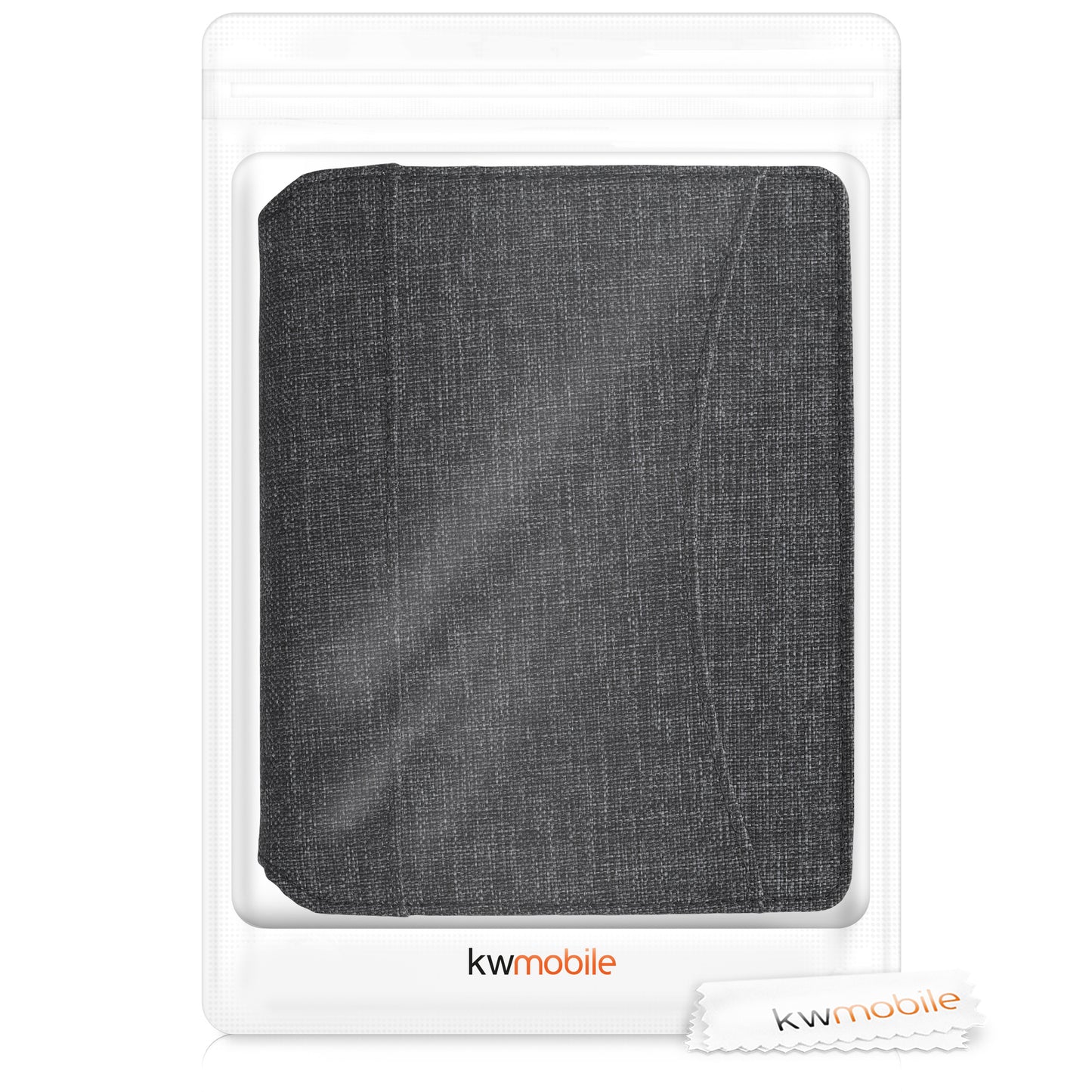 kwmobile Flip Hülle kompatibel mit Kobo Aura Edition 1 - Vorderfach Handschlaufe