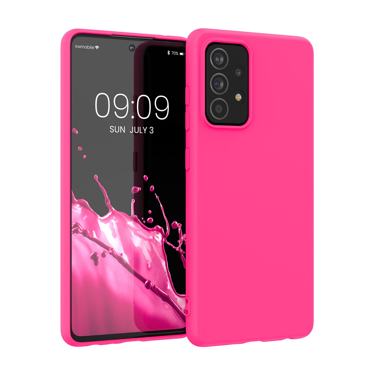 kwmobile Handyhülle für Samsung Galaxy A52 / A52 5G / A52s 5G Hülle - Kabelloses Laden - Schutzhülle Cover