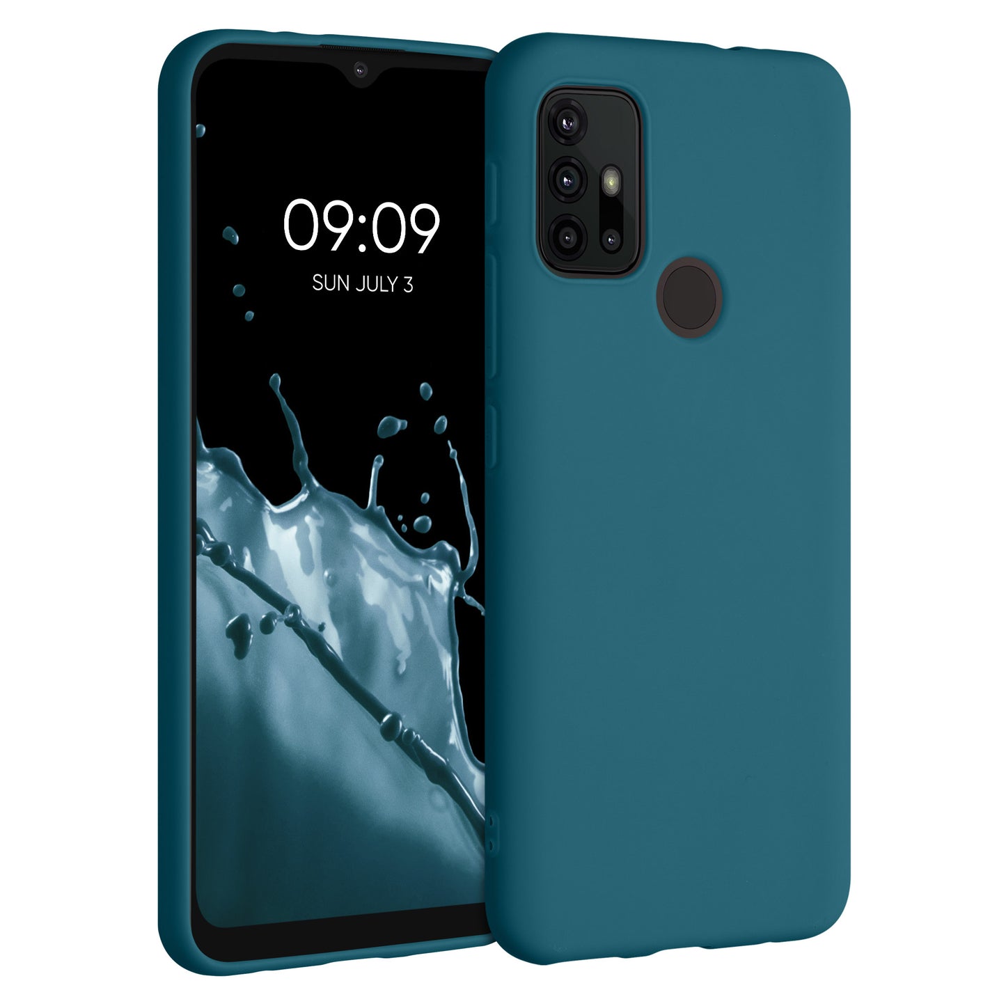kwmobile Handyhülle für Motorola Moto G30 / Moto G20 / Moto G10 Hülle - Kabelloses Laden - Schutzhülle Cover
