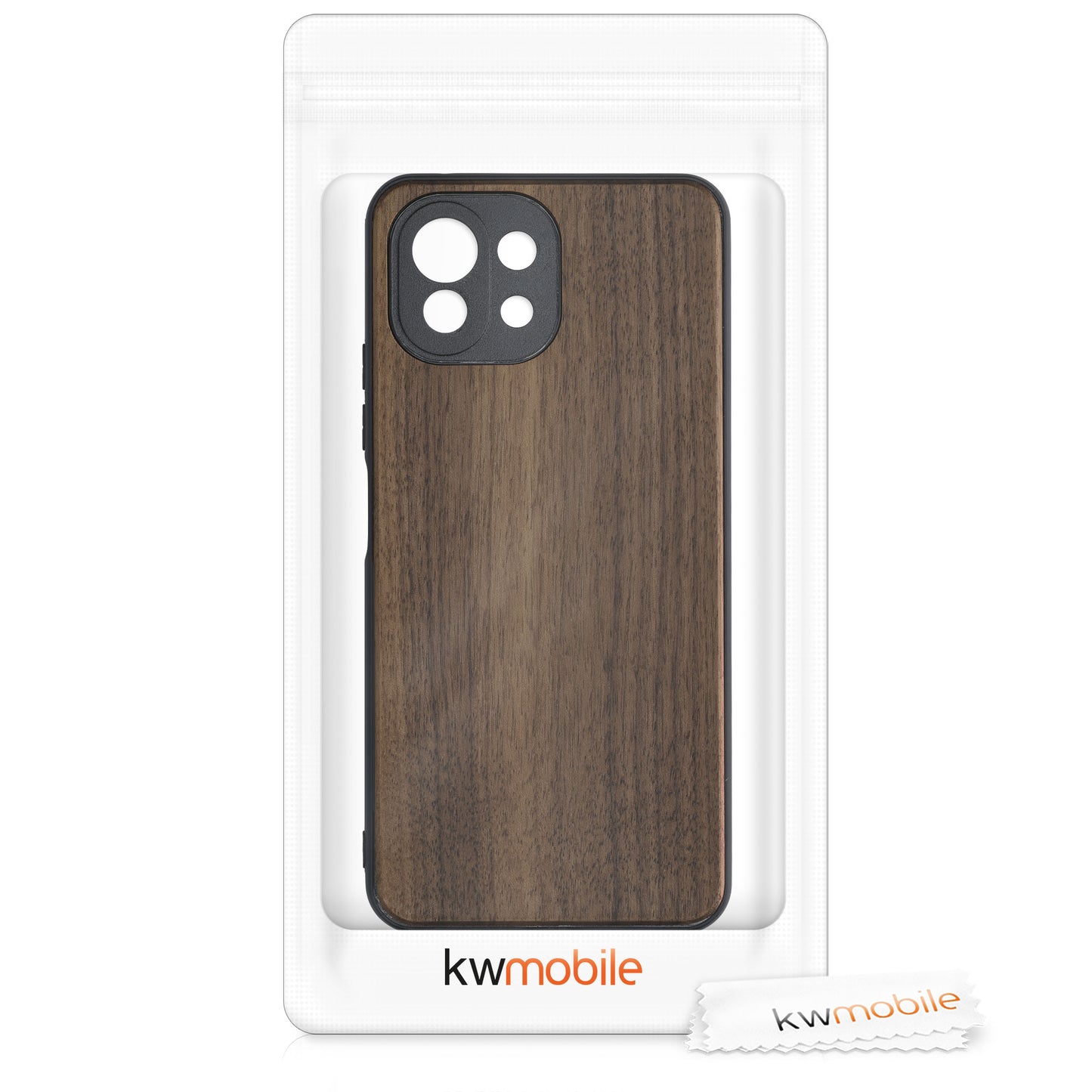 kwmobile Hülle kompatibel mit Xiaomi 11 Lite (5G) NE / Mi 11 Lite (5G) Hülle - stoßfestes Handy Cover - TPU Handyhülle