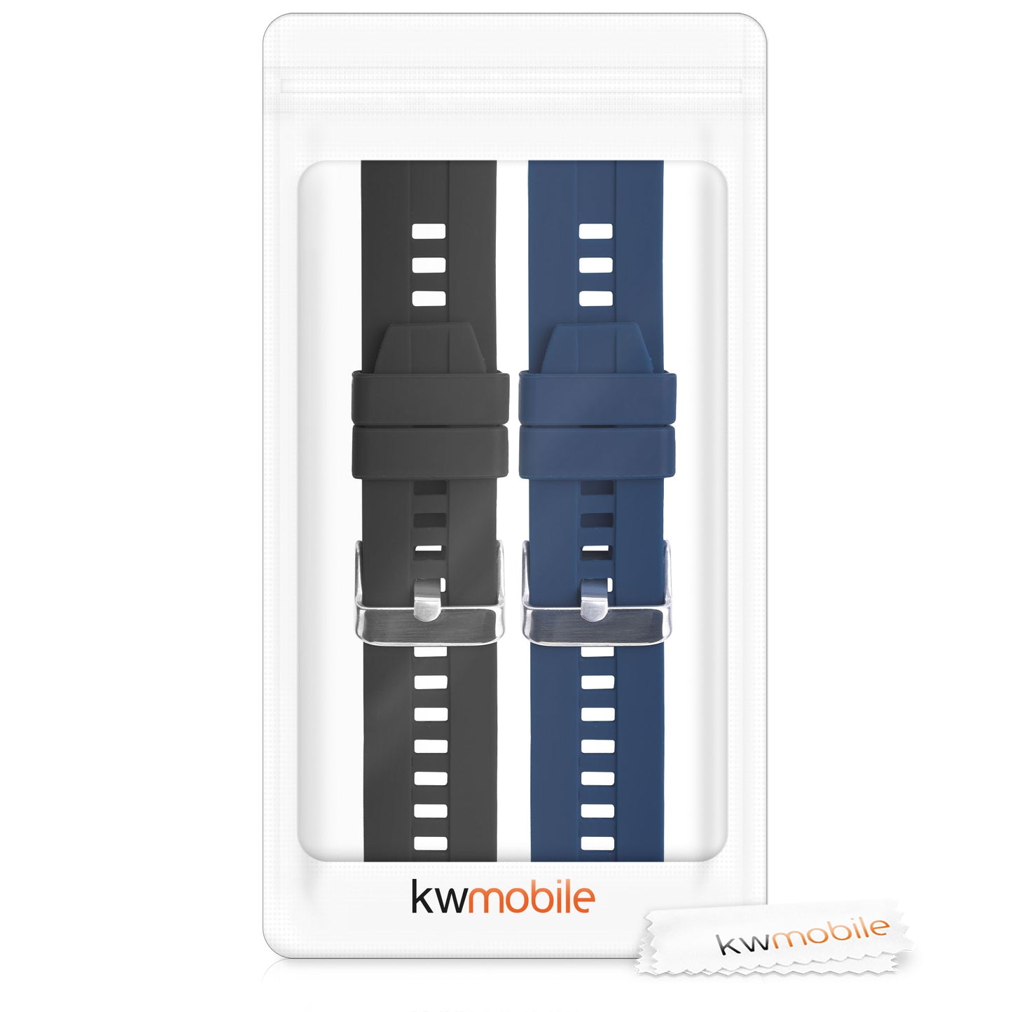 kwmobile Uhrenarmband für Huami Amazfit Bip / Bip Lite Armband Fitnesstracker Band Set Ersatzarmband Smartwatch
