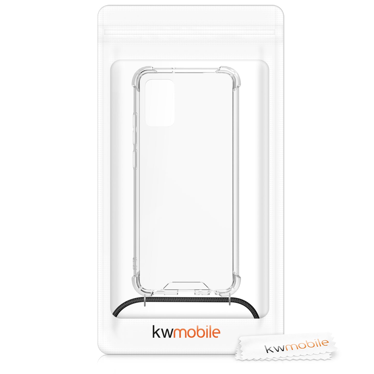 kwmobile Necklace Case kompatibel mit Samsung Galaxy A02s Hülle