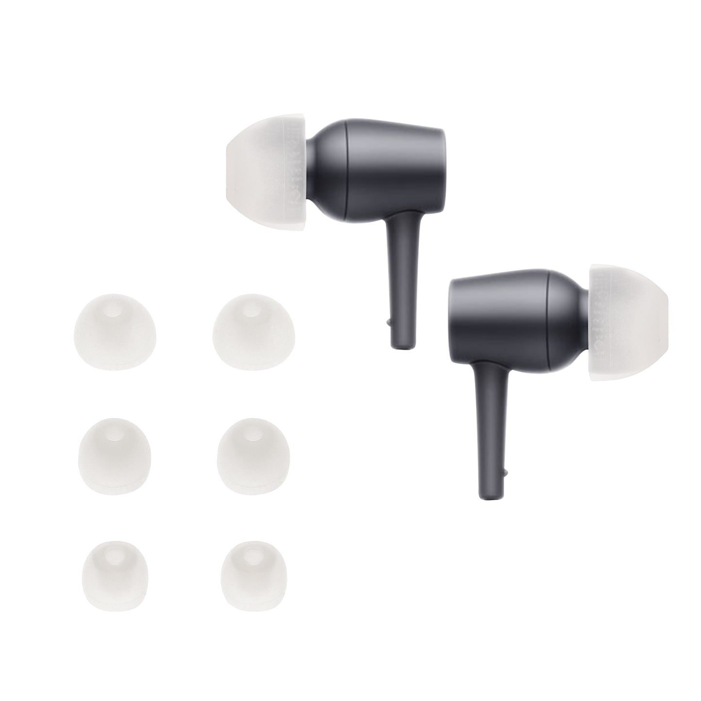kwmobile Polster kompatibel mit Sony MDR-EX750BT / WI-1000X / WI-H700 / WI-C200 - 3 Größen - Ohrstöpsel In-Ear Kopfhörer