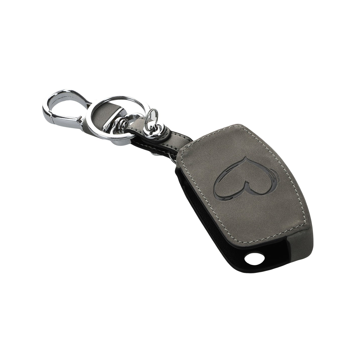 kwmobile Autoschlüssel Hülle kompatibel mit Ford 3-Tasten Klappschlüssel Autoschlüssel - Kunstleder Schutzhülle Schlüsselhülle Cover