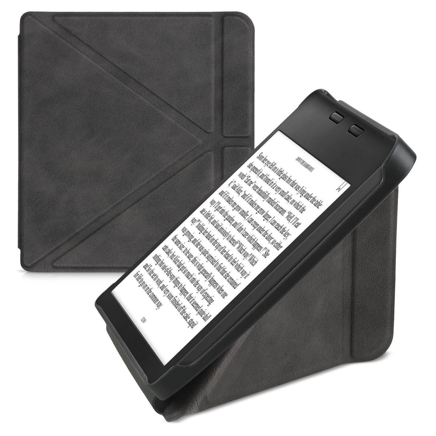 kwmobile Schutzhülle für Tolino Vision 6 Hülle eReader Klapphülle mit Auto Sleep Funktion Cover mit Ständer